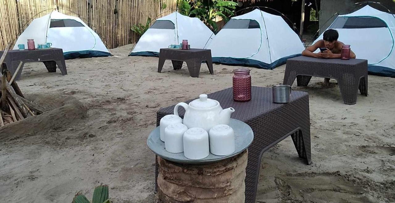 Bucana Kamp Payapa Beachfront El Nido Bagian luar foto