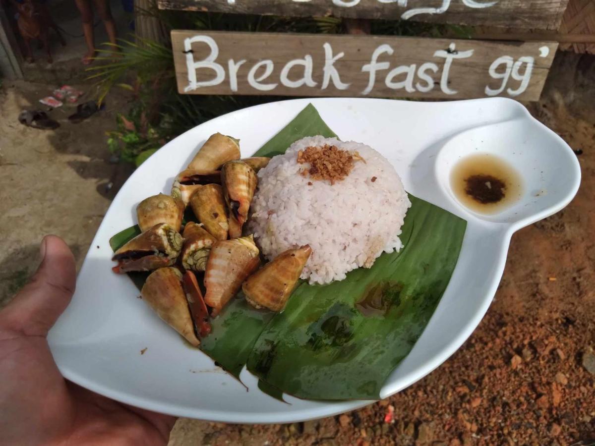 Bucana Kamp Payapa Beachfront El Nido Bagian luar foto