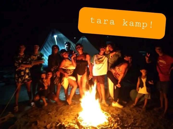 Bucana Kamp Payapa Beachfront El Nido Bagian luar foto