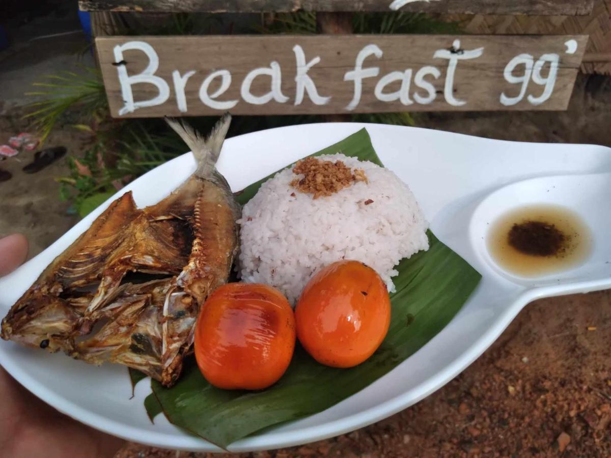 Bucana Kamp Payapa Beachfront El Nido Bagian luar foto