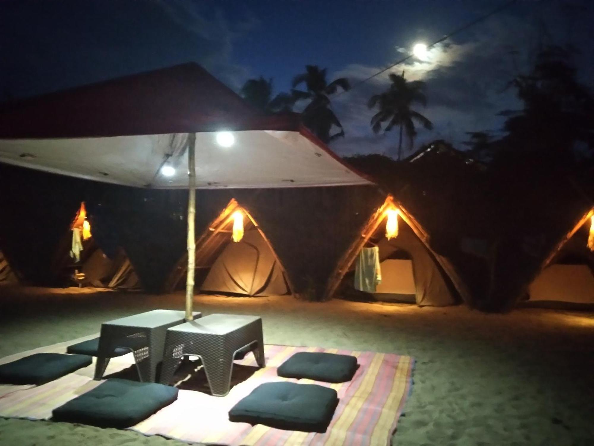 Bucana Kamp Payapa Beachfront El Nido Bagian luar foto