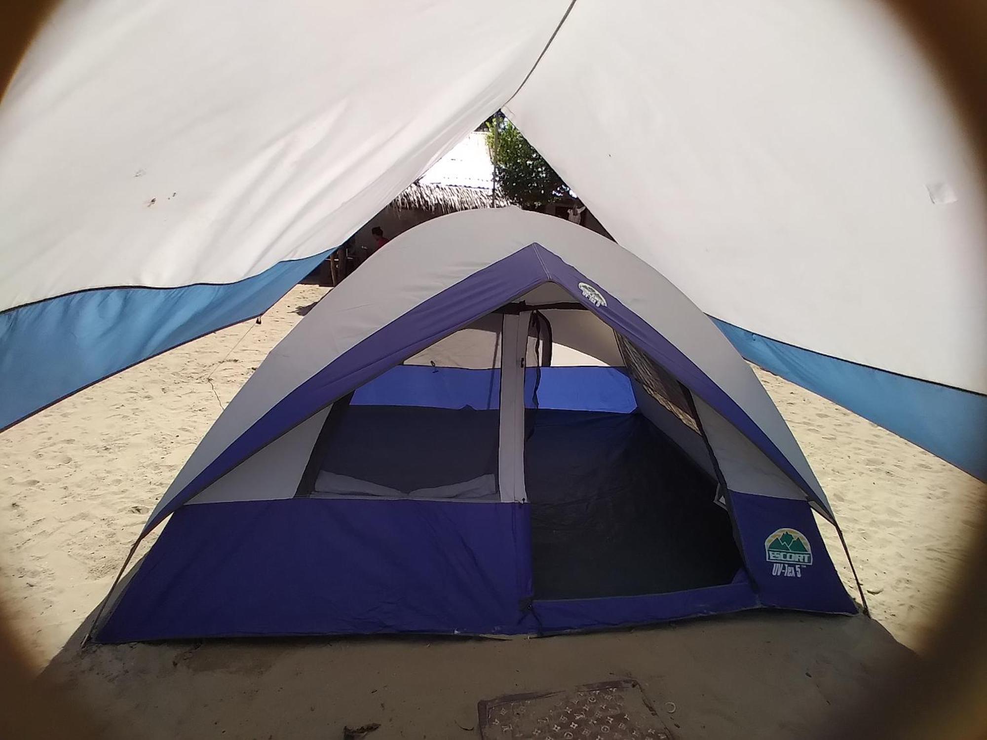 Bucana Kamp Payapa Beachfront El Nido Bagian luar foto