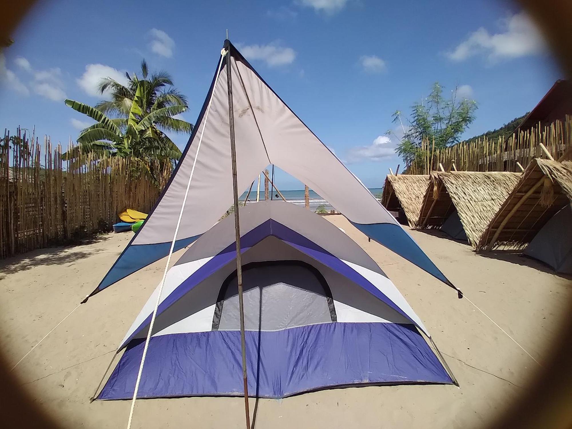 Bucana Kamp Payapa Beachfront El Nido Bagian luar foto