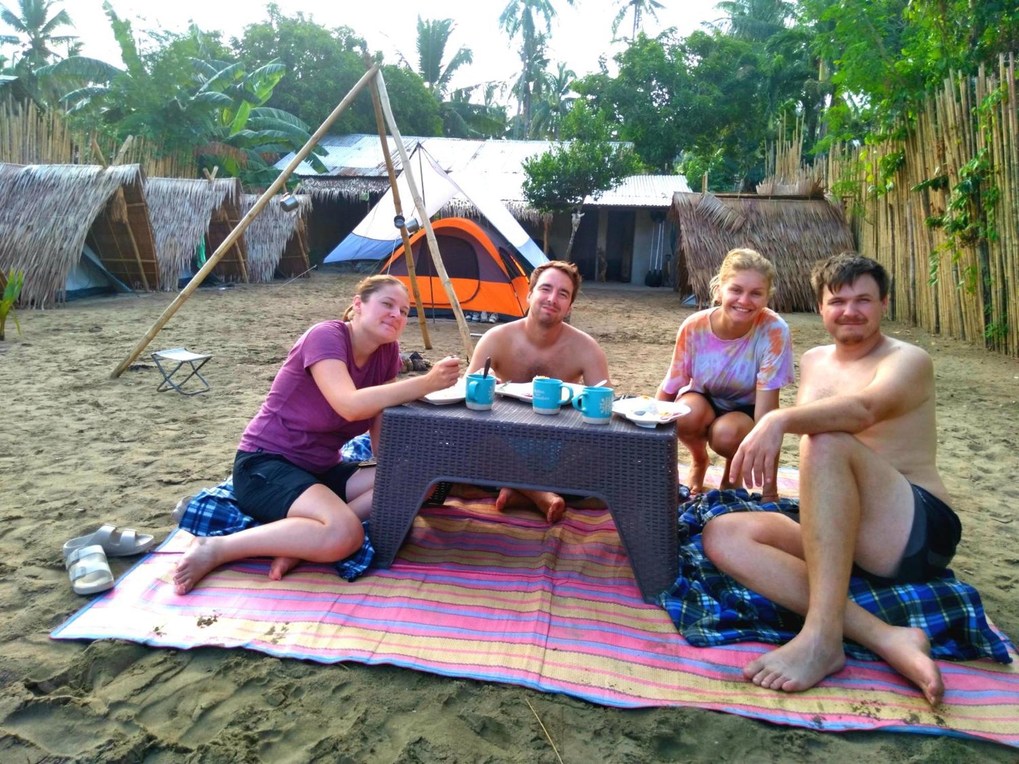 Bucana Kamp Payapa Beachfront El Nido Bagian luar foto