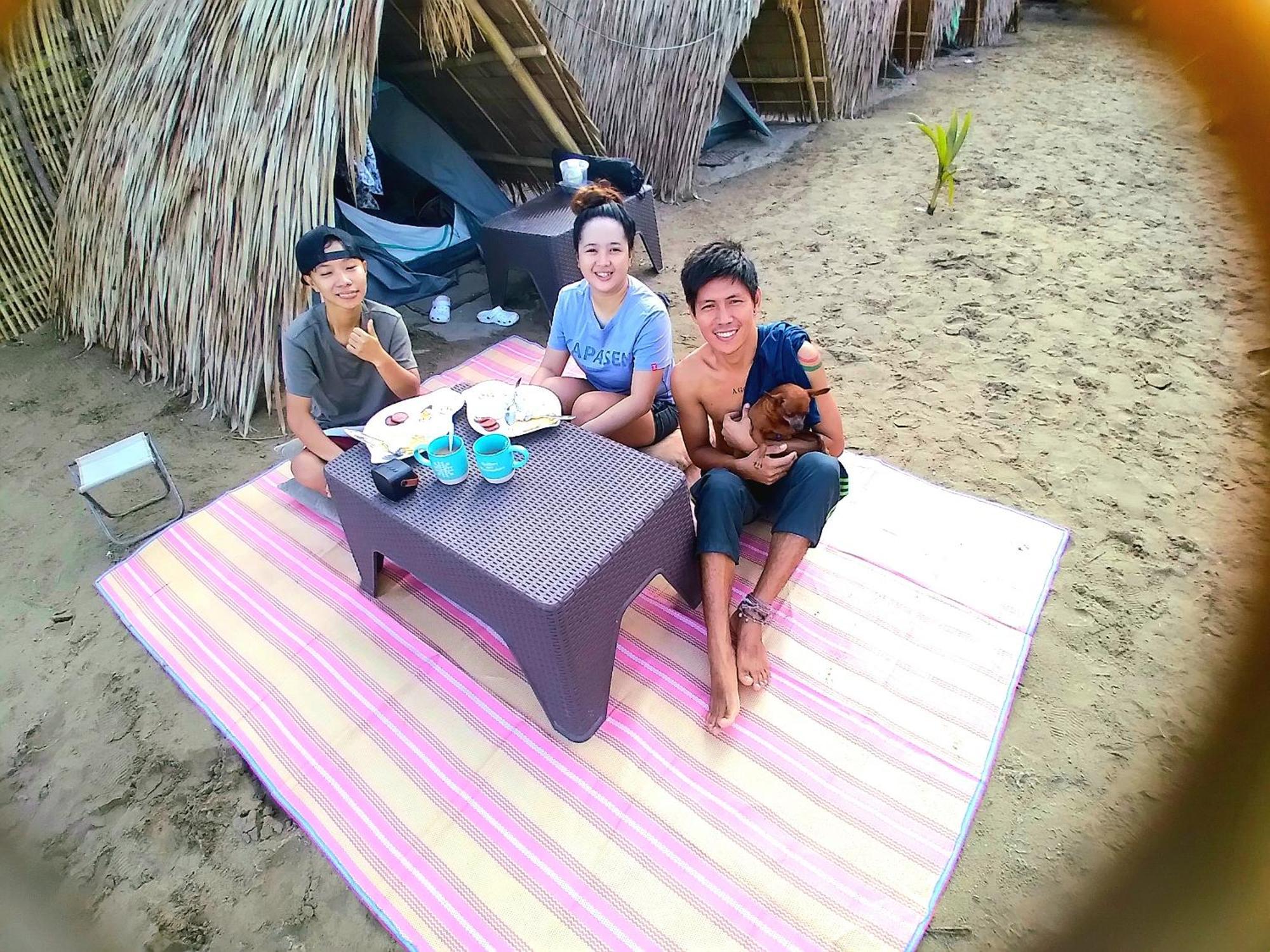 Bucana Kamp Payapa Beachfront El Nido Bagian luar foto