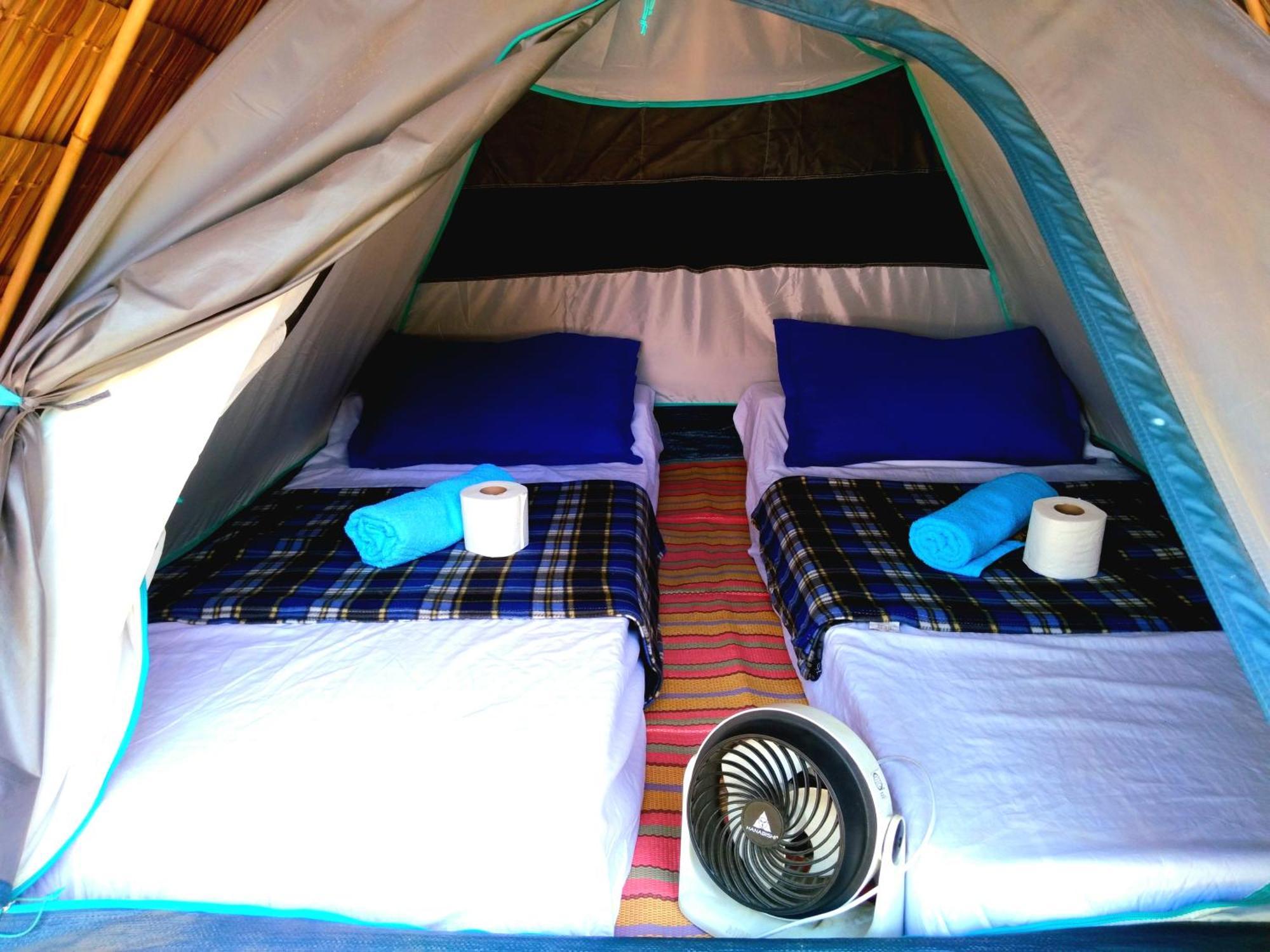 Bucana Kamp Payapa Beachfront El Nido Bagian luar foto
